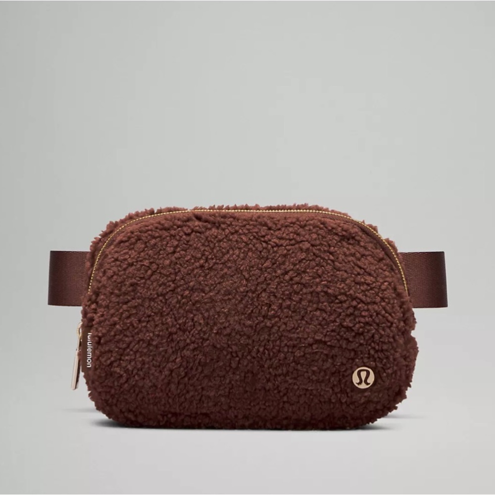 Lululemon Sherpa Brown Belt Bag